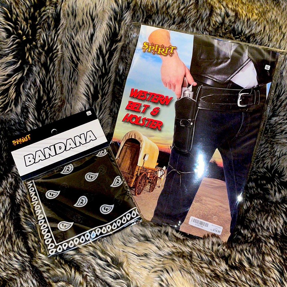 Western Belt, Holster and Bandana
